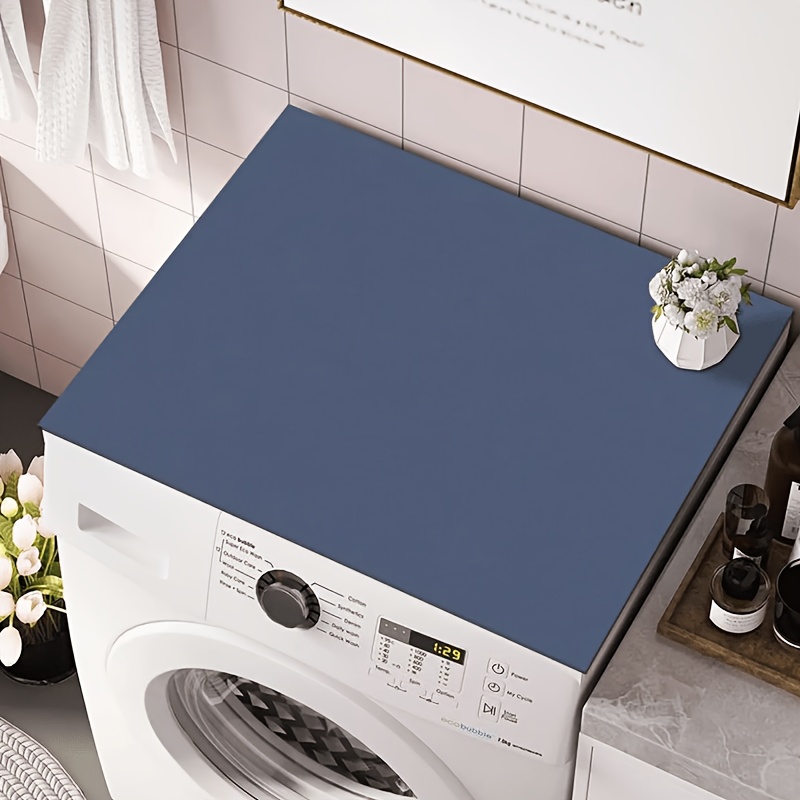 washer and dryer covers protector mat 19 7 x 23 6 diatomaceous washing machine dryer cover for the top quick drying and highly absorbent washer and dryer top protector details 3