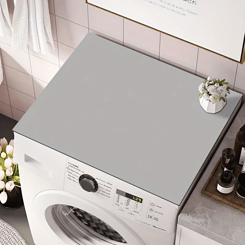 washer and dryer covers protector mat 19 7 x 23 6 diatomaceous washing machine dryer cover for the top quick drying and highly absorbent washer and dryer top protector details 4