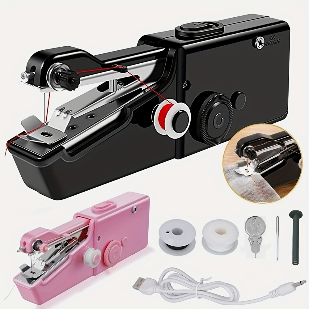 portable handheld sewing machine the perfect gift for mom cordless electric and mini details 0
