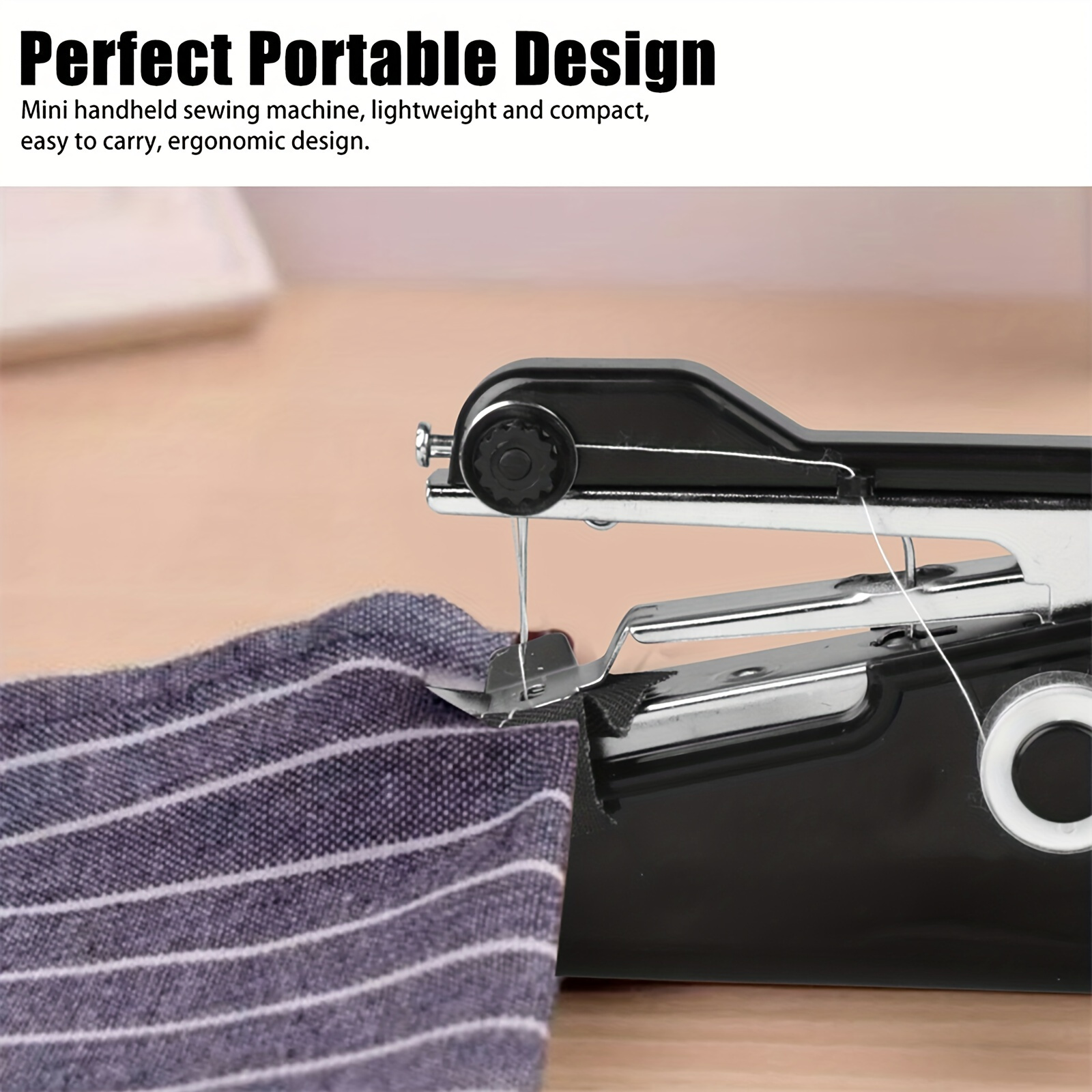 portable handheld sewing machine the perfect gift for mom cordless electric and mini details 9