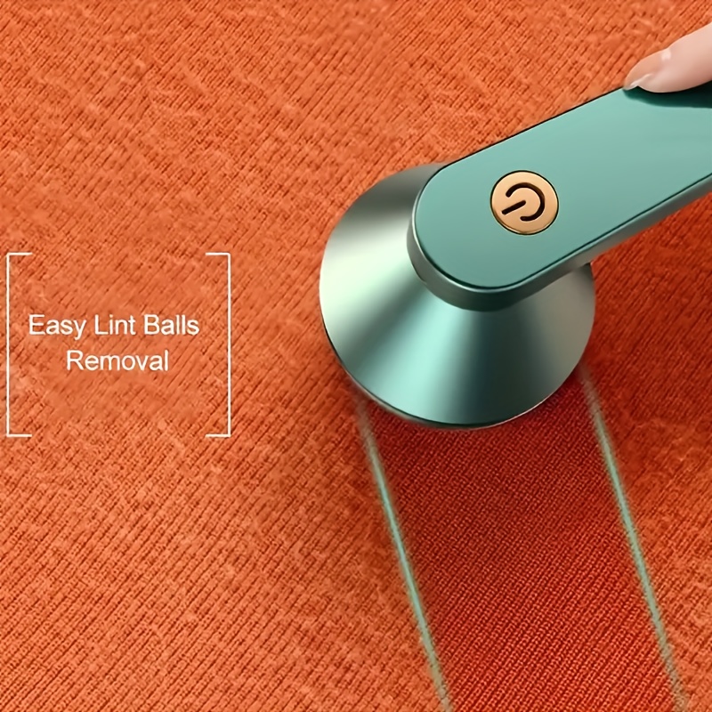 rechargeable fabric hair remover portable usb powered hairball trimmer for home pilling clip sweater shaver wool pilling garment removal details 6