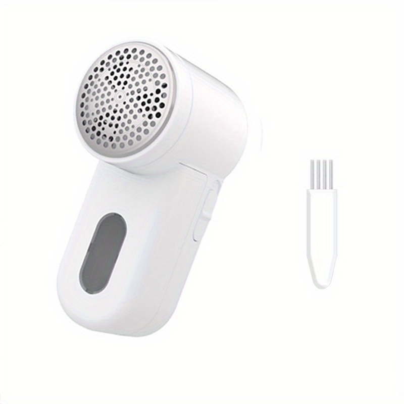 battery operated fabric shaver and lint remover sweater defuzzer for removing fuzz and pills from clothes furniture couch and blankets easy to use and portable details 1