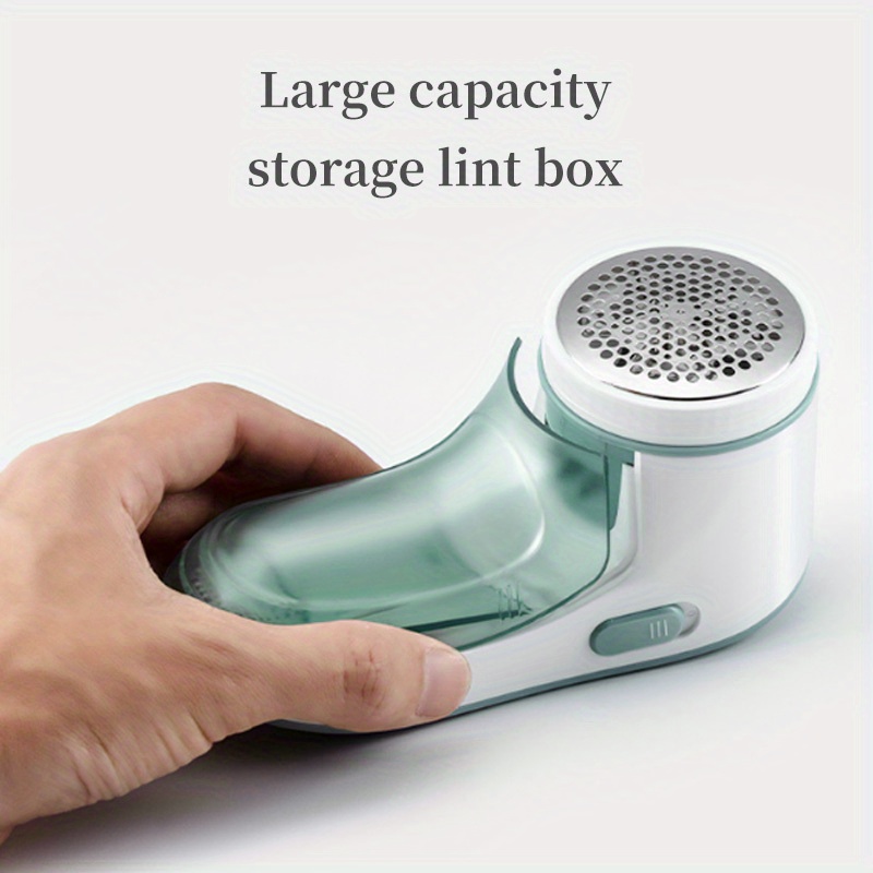 rechargeable portable electric lint remover usb fast charging high efficiency fabric shaver for clothing bedding plush toys sofa cushions car seat cushions and other fabric products details 2