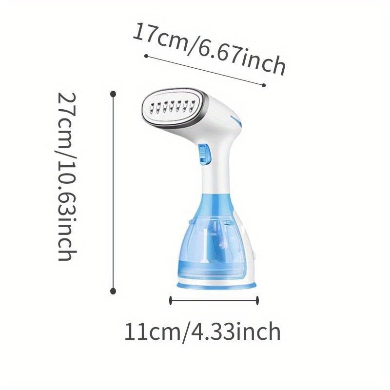 powerful handheld steamer for wrinkle free clothes in minutes details 6