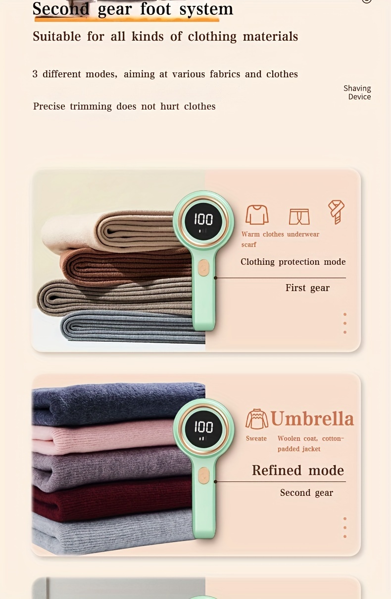 farewell poms and lint rechargeable portable electric lint remover fabric shaver rechargeable lint remover with 6 blades and static brush effectively and quickly remove lint from clothes sweaters couches blankets curtains wool cashmere details 11
