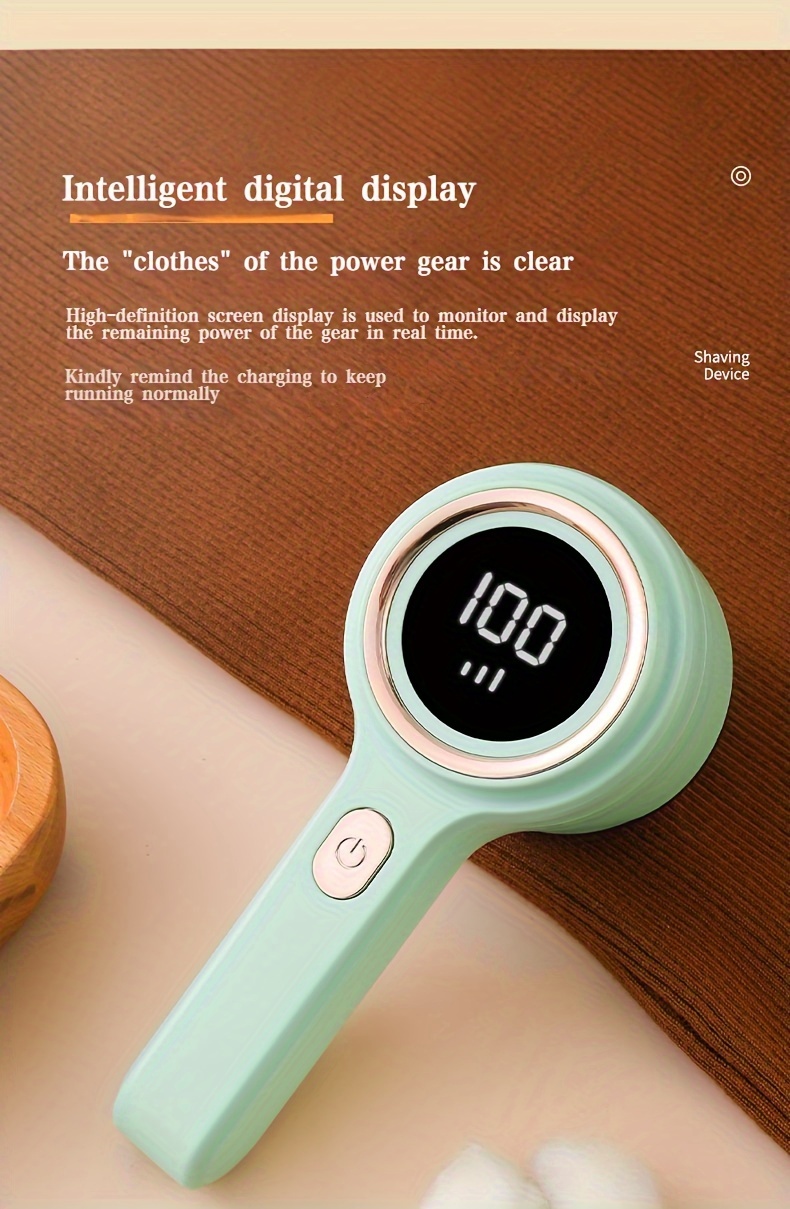 farewell poms and lint rechargeable portable electric lint remover fabric shaver rechargeable lint remover with 6 blades and static brush effectively and quickly remove lint from clothes sweaters couches blankets curtains wool cashmere details 14
