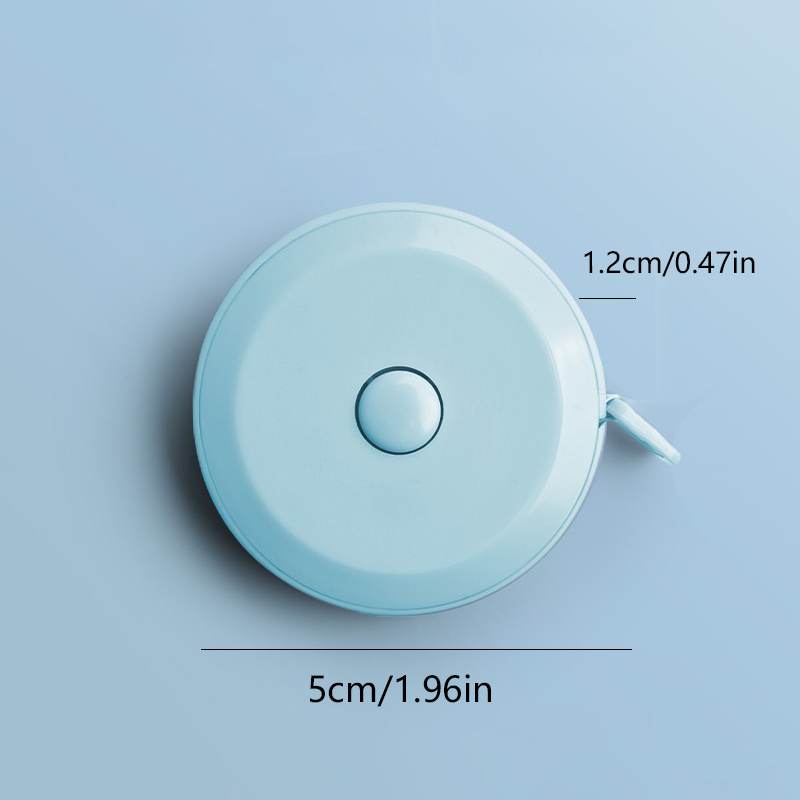 portable mini tape measure for accurate measurements of clothes and height soft and flexible ruler for household use details 4