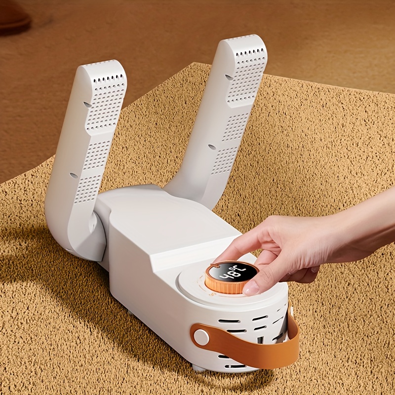 boot dryer shoe dryer portable boot glove shoe dryer and warmer with 2 hour delay timer eliminate bad odor suitable auto off timer folding design for all kinds of shoes american plug details 6