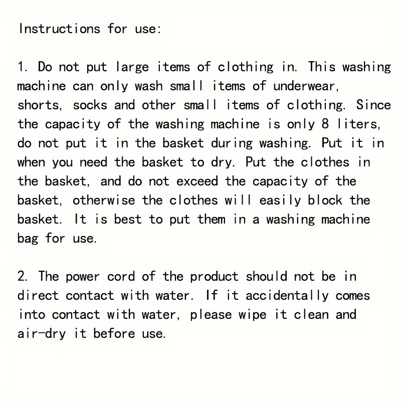 foldable portable washing machine, foldable portable washing machine with 8l large capacity 3 deep cleaning modes soft spin dry for underwear socks baby clothes towels and travel half automatic mini washer details 0