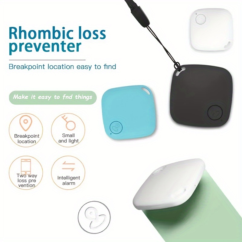 Smart Object Locator,Portable Wireless Tracker, Alarm Tracker, Wallet Mobile Phone Anti-lost Device, Pet Dog And Cat Locator Waterproof Anti-lost Tracking Tool, Intelligent Anti-lost Real-time Tracking Mini Locator, Built-in Replaceable Button Battery,Teenage Stuff,birthday And Christmas Gift,Teenage Gift details 1