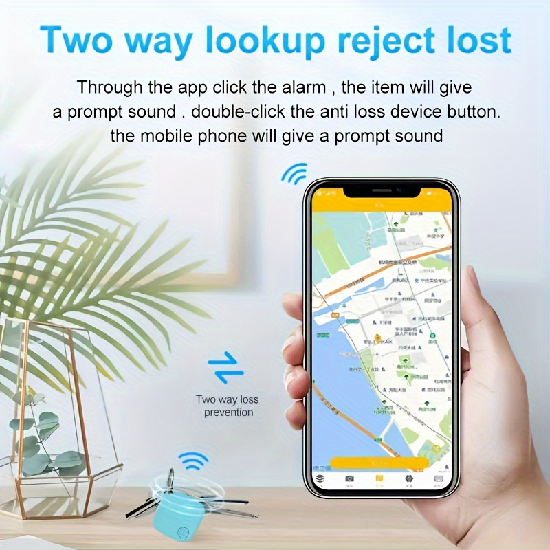 Smart Object Locator,Portable Wireless Tracker, Alarm Tracker, Wallet Mobile Phone Anti-lost Device, Pet Dog And Cat Locator Waterproof Anti-lost Tracking Tool, Intelligent Anti-lost Real-time Tracking Mini Locator, Built-in Replaceable Button Battery,Teenage Stuff,birthday And Christmas Gift,Teenage Gift details 5