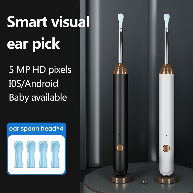 High Definition And Visible Rarwax Removal Kit With 4 Earbuds And 8 Earwax Removal Kits, As A Gift To Your Best Friend details 3