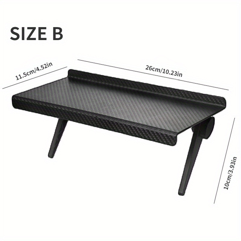 1pc computer tv screen shelf display stand shelf wireless router set top box shelf storage holder adjustable router remote control storage shelf tv display organizer home details 3
